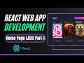 Home Page JSX Part-1 Movie Web App with React JS Step-by-Step Tutorial