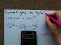 Convert into units