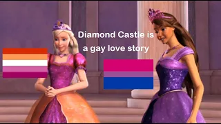 barbie diamond castle being a gay love story for almost 7 minutes
