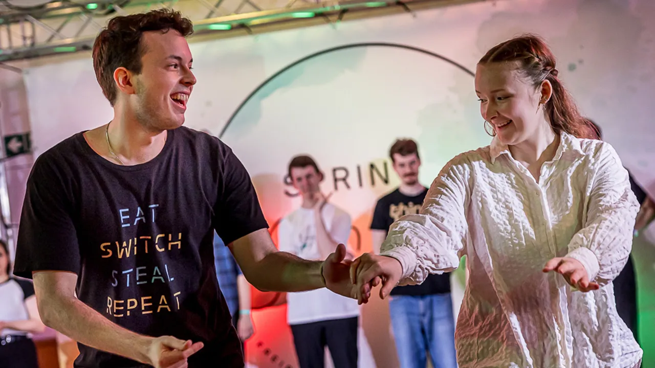 Florian Hintermaier & Helen Meyer - 5th place Switch Jack&Jill Finals - Spring Time Swing 2024