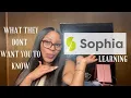 ALL about Sophia Learning - The PROS and CONS