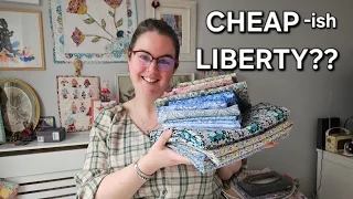 LIBERTY STYLE FABRIC SHOP | Fabric Shopping and Haul!