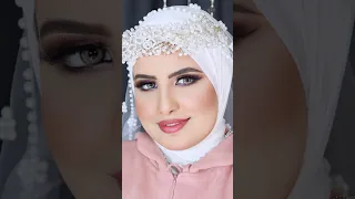 انا قلبي دق دقه لما شوفته وقعت فيه مكياجعيون Makeup مكياج Wedding عنايه Hair Bride 