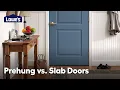 Prehung vs Slab Doors Guide