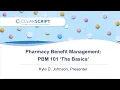 ClearScript PBM 101 Course 20221116