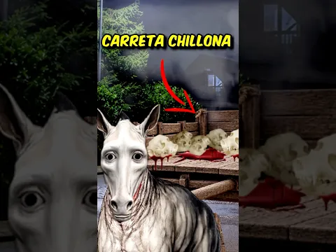 SI ESCUCHAS ESTO CORRE! LA CARRETA CHILLONA está fuera de TU CASA😰☠️ #shortvideo