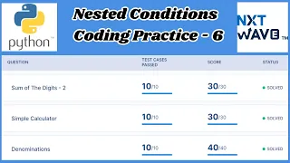 Nested Conditions Coding Practice - 6