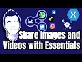 Share Images and s with Essentials Share in Xamarin Forms