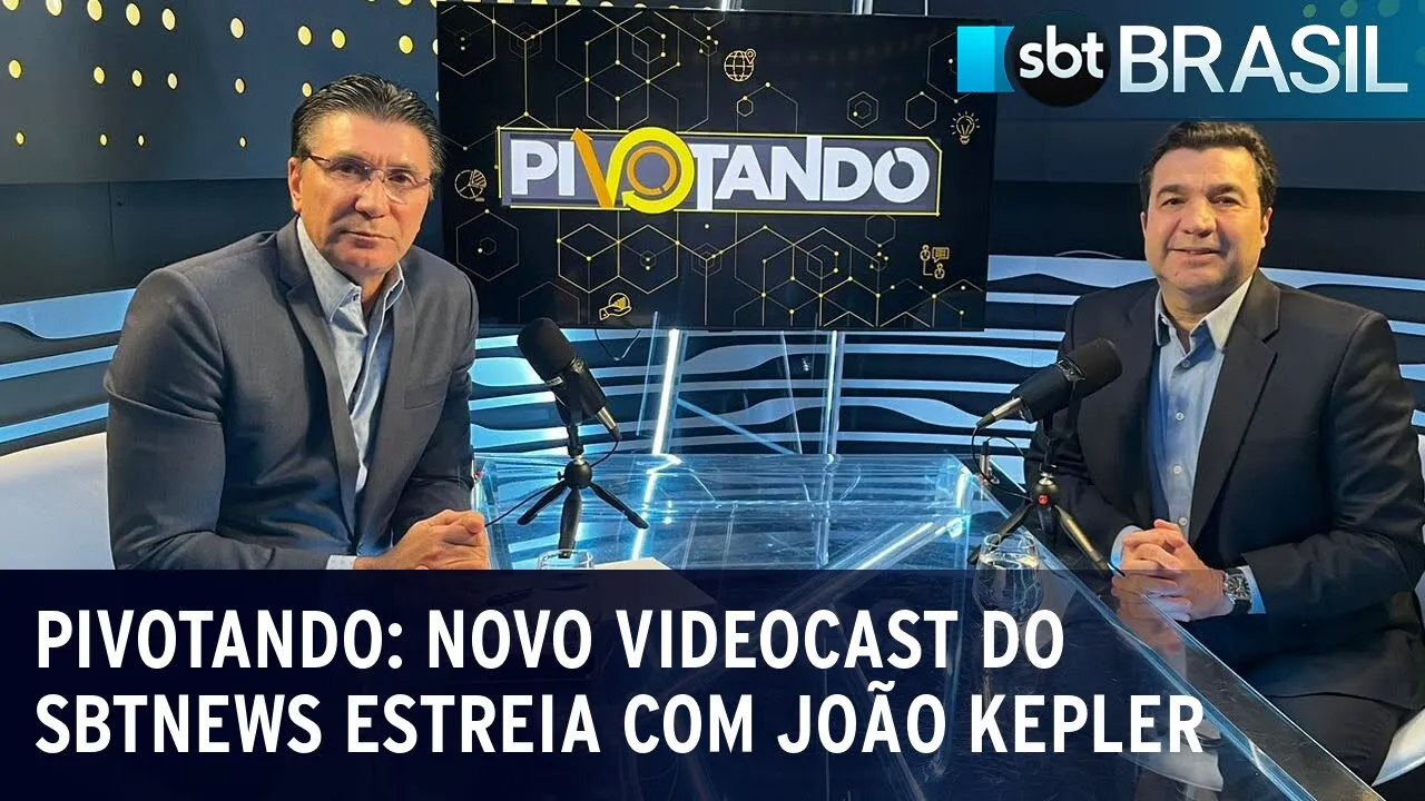 Pivotando: novo videocast do SBTNews estreia com João Kepler | SBT Brasil (15/08/23)