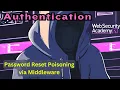 Broken Authentication - Password Reset Poisoning via Middleware