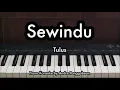 Sewindu - Tulus | Piano Karaoke by Andre Panggabean