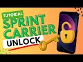 Phone Unlock Tutorial Breaking Free from Sprint Carrier Lock