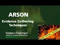 Forensics Uncovered - Evidence Detection at an Arson Scene
