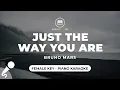 Download Lagu Just The Way You Are - Bruno Mars (Female Key - Piano Karaoke)
