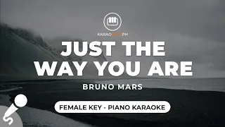 Download Just The Way You Are - Bruno Mars (Female Key - Piano Karaoke) MP3