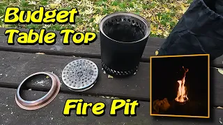 FANHAO Table Top Fire Pit Test Review