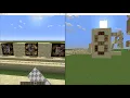 Binary to hexadecimal Redstone Decoder
