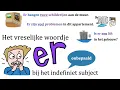 Download Lagu NT2 😱 ER bij indefiniet subject - theorie \u0026 oefeningen ➡️ examen - A2 B1 Nederlands leren 1.2 2.1