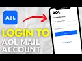 How To Login To AOL Mail Account AOL Login 2026 Full Guide