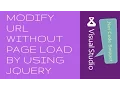 add querystring to url with out page load asp net
