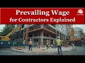 Prevailing Wage Explained for Contractors