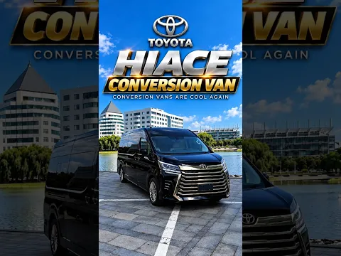 Who knew a van could make luxury SUVs look ordinary?#ToyotaHiAce #VIPVan #LuxuryBusinessVehicle