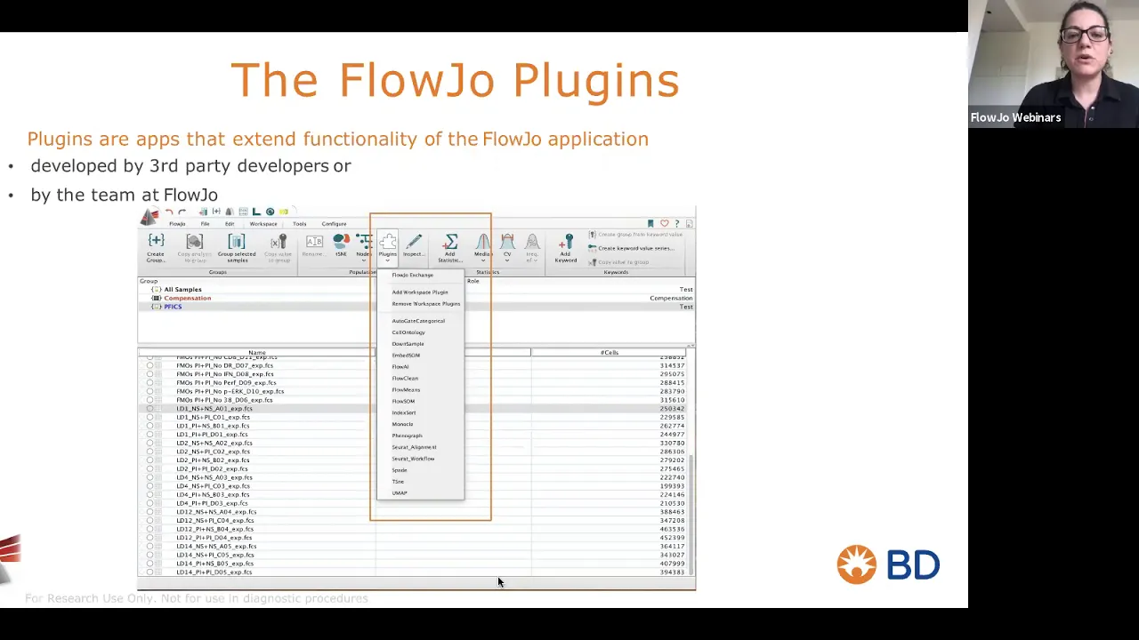 High Dimensional Data Analysis in FlowJo™ v10