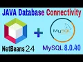 Connect MySQL 8 0 40 with NetBeans IDE 24 JDBC Tutorial Connector J Setup SSSAM Academy
