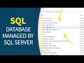 SQL Tutorial - Creating a managed database