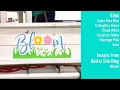 Bloom Spring Sign with Expressions Vinyl