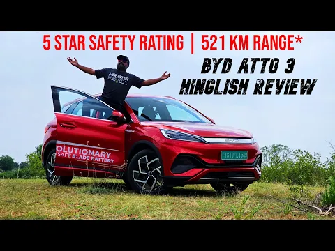 5 Star Safety & 521 Km Range IDC | BYD Atto 3 Electric SUV with ADAS that Offers Unbeatable Value