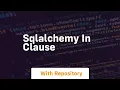 sqlalchemy in clause