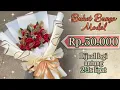 Download Lagu TUTORIAL BUKET BUNGA MAWAR ARTIFICIAL SIMPEL MODAL Rp.30.000 WRAPPING 2 LEMBAR KERTAS CELLOPHANE
