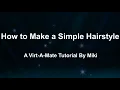 Virt-A-Mate Hair Styling Tutorial