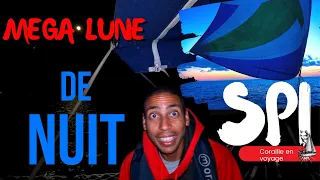 NAVIGATION de NUIT au SPI :  VOILIER coraille