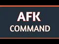 AFK Command in DBD on Android Bot Designer For Discord DBD AND MORE