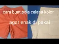 Download Lagu cara membuat pola celana kolor