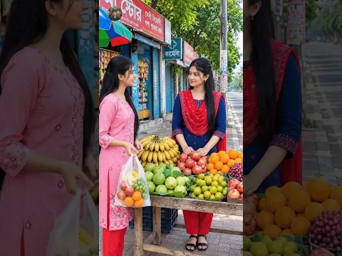 অসহায় মেয়েকে সাহায্য করে পুলিশের মন জয় করলেন ফল বিক্রেতা সুমাইয়া #humanity #kindness #shorts