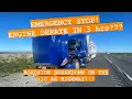 Engine derate in 3hrs plus engine lights on Find out why