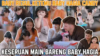 AKHIRNYA KESAMPEAN JUGA KETEMU LANGSUNG SAMA BABY HAGIA