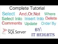 SQL Language Complete Tutorial For Beginners In Urdu