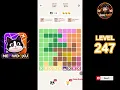 Meowdoku Level 247 walkthrough full solution