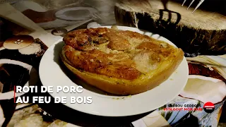 Roti de porc au feu de bois - By Georges SOUBOU