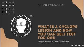 What is a Cyclops Lesion and How You can Self Test for One