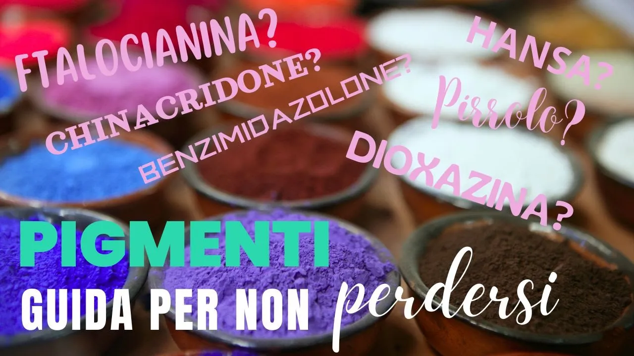 Come non perdersi tra i pigmenti: l'origine, la storia e la composizione dei colori più famosi.