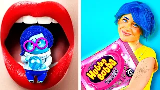 Inside Out EMOTIONS Go WILD! Who Will WIN? 🤯🔥 @CraftyPandaSCHOOL