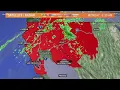 California Wildfire Weather Forecast August 24 2020