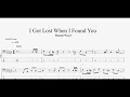 Ronnie Wood - I Got Lost When I Found You (bass tab)