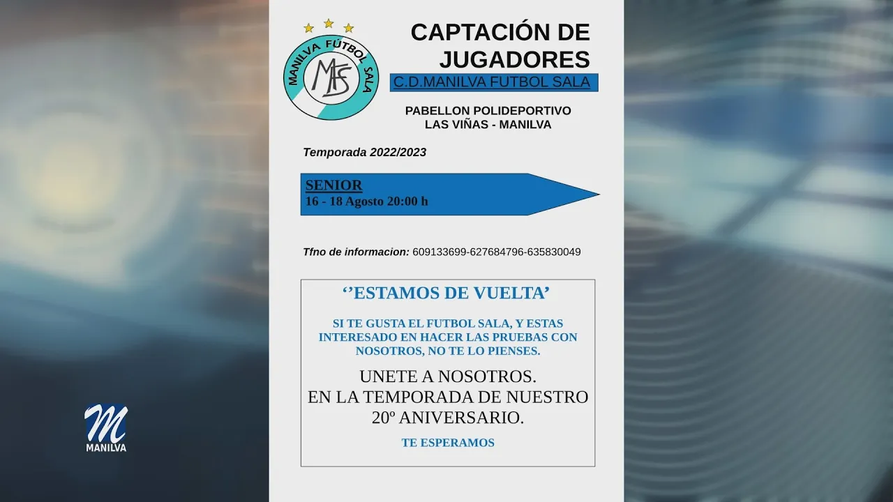 Captación de jugadores CD Manilva Fútbol Sala