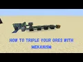 how to triple your ores with mekanism